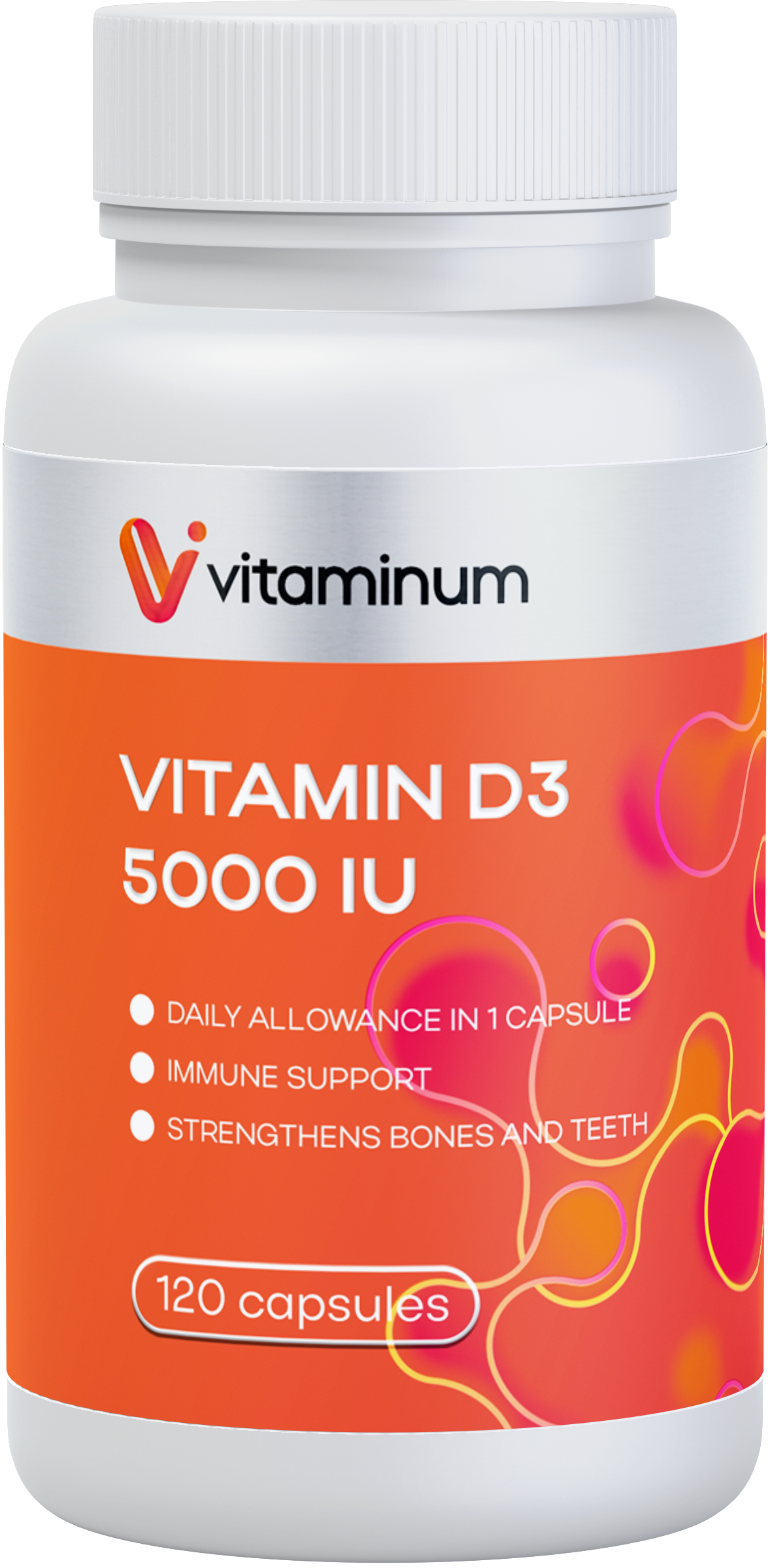  Vitaminum ВИТАМИН Д3 (5000 МЕ) 120 капсул 260 мг  в Шебекине
