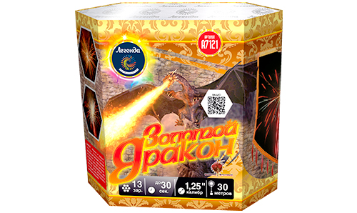  Батарея салютов Золотой дракон  в Шебекине